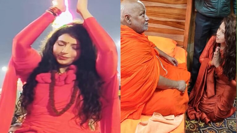 Bollywood to Bhakti: Actress Quits Industry for Dharma! Takes Guru Diksha at Mahakumbh, Becomes Sanatani Disciple