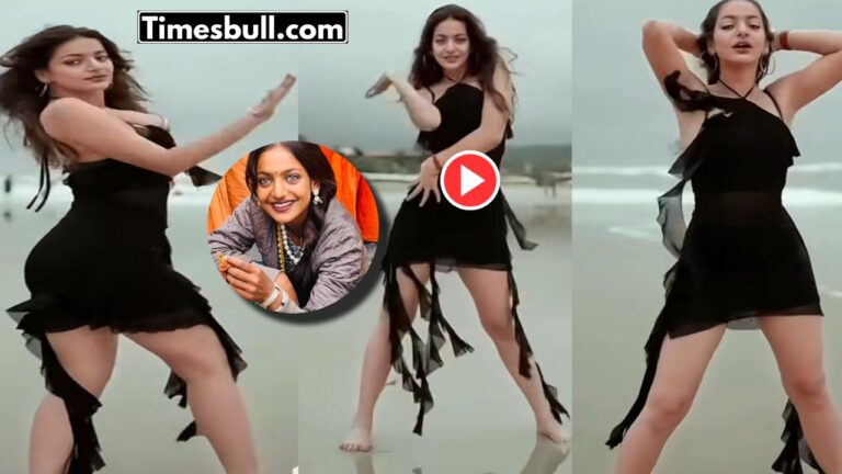 Mahakumbh Fame Monalisa Dances on the Beach, Fans Say ‘Gajab Ho Gaya’ – Watch Video